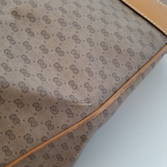 Vintage Gucci GG Luggage Set with Stripes - Picture 15 of 16